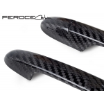 FIAT 500 Door Handles by Feroce - Carbon Fiber 